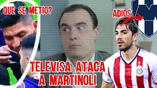 Televisa AT4CA a Martinoli Captan Inhalando a Edson y CHIVAS se DESMANTELA FUERA Pizarro Cruda [upl. by Deni]