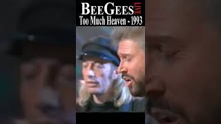 Bee Gees Live “Too Much Heaven” 1993 Acoustic BBC TV [upl. by Ahsiekam]