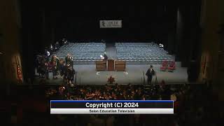 52324 Solon High School Commencement Livestream Class of 2024 State Theatre 700pm [upl. by Htesil516]