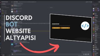 Discord Botunuz İçin Gelişmiş Website Altyapısı 2023  Discord Bot Website Template 🔥 [upl. by Sillaw352]