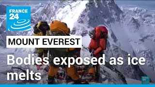 As ice melts Everests death zone gives up its ghosts • FRANCE 24 English [upl. by Iras]