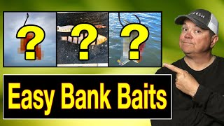 3 Easy Catfish Baits for Bank Fishing [upl. by Nnoryt]