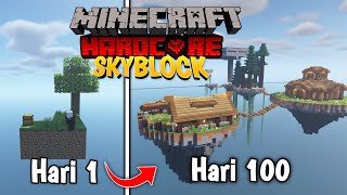 100 Hari di Minecraft Skyblock Hardcore [upl. by Eerahs836]