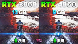 RTX 3060 12GB vs RTX 4060 8GB  Test in New Games 2024 [upl. by Ligetti]