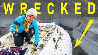 We RUINED our BOAT  Sailing Florence Refit Ep174 [upl. by Barbe]