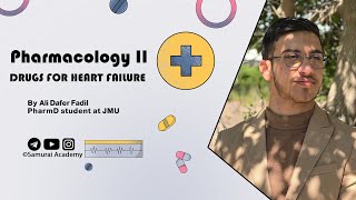 Pharmacology II  Heart Failure Part 2Beta Blocker Diuretics Vasovenodilators Inotropic Other [upl. by Nocam]