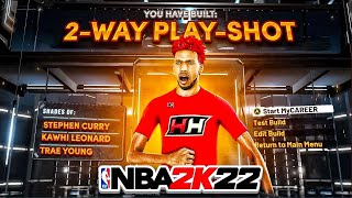 NEW quot2WAY PLAYSHOTquot BUILD IS GAMEBREAKING IN NBA2K22 THIS ISO BUILD CAN DO EVERYTHING IN SZN 6 [upl. by Rilda766]