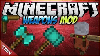 Como instalar Balkons Weapons Mod Para Minecraft 172  1710 NEW 2020 [upl. by Alboran247]