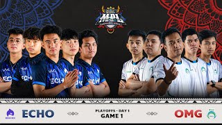 MPLPH S9 PO D1 ECHO VS OMG Game 1 [upl. by Nikita94]