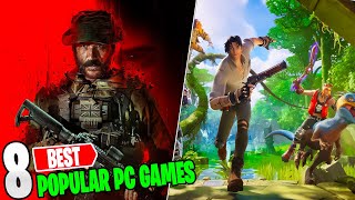 Top 8 Most popular PC games [upl. by Uis938]