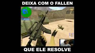 Fallen Jogando COUNTERSTRIKE 16 CS 16 shorts [upl. by Narahs954]