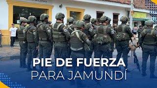 100 uniformados llegan a Jamundí para reforzar la seguridad de la zona rural y urbana del municipio [upl. by Kline]