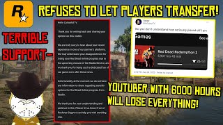 Rockstar Is Refusing To Let Stadia Red Dead Players Transfer Rank 733 Player Will Lose Everything [upl. by Cade630]