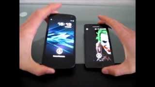 Confronto Galaxy Nexus i9250 VS Galaxy S2 i9100 [upl. by Rovner]