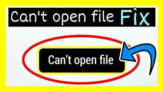 Cant Open File  Cant open xapk File Problem  Android Download Problem ✔ [upl. by Marguerita]