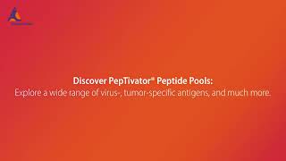 Antigenspecific T cell activation with PepTivator® Peptide Pools [upl. by Eeneg]