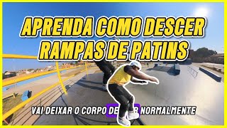 Aprenda a descer rampas de patins com segurança e confiança 🌟 [upl. by Leimaj]