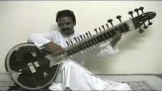 Rajeev Janardan plays Raga Bageshri alap on Surbahar [upl. by Derag]