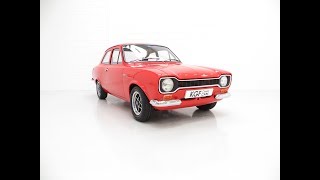 A Collectable Very Rare AVO Mk1 Ford Escort RS1600 in Outstanding Condition  SOLD [upl. by Alahc499]