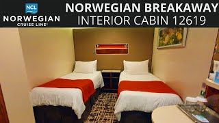 Norwegian Breakaway  Interior Stateroom 12619 norwegiancruiseline [upl. by Lindgren49]