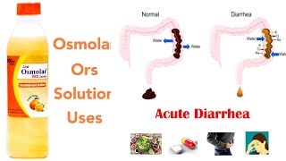 Low Osmolar ors solution uses in Urdu Hindi  Diarrhea [upl. by Idnahk]