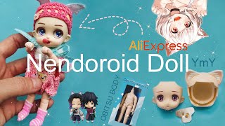 Нендороид с АлиЭкспресс сборка и обзор куклы • YMY • Nendoroid Doll Obitsu11 nendoroid dollreview [upl. by Eseekram]