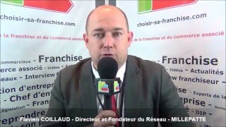 MILLEPATTE  Flavien COILLAUD au micro de Choisir Sa Franchise [upl. by Sotsirhc]