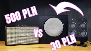 Logitech X230 vs Marshall Acton  Głośnik za 30 zł vs głośnik za 500 zł [upl. by Julio]