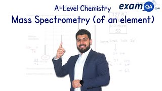 Mass Spectrometry of an element  ALevel Chemistry [upl. by Dorisa]