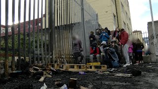 Bonfire battles on Dublins streets [upl. by Esetal]