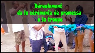 CEREMONIE DE PROMESSE A LA TROUPE mp4 [upl. by Darlene]