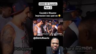 Cassidy’s Does a Dizaster Impression Mid Battle shorts battlerap cassidy [upl. by Aubrette]