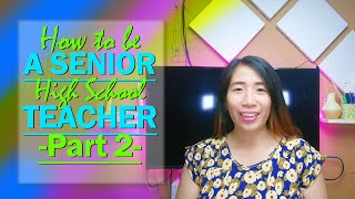 DEPED REQUIREMENTS FOR SENIOR HIGH SCHOOL APPLICANTS PART 2 [upl. by Erodoeht822]