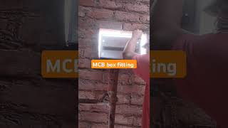 MCB box jam arvind electrician420shortsvideo [upl. by Nillek]