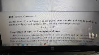 Photochemistry class 1 [upl. by Odraode]