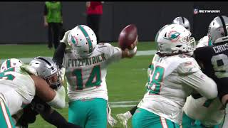 Greatest no look pass in NFL History Ryan Fitzmagic [upl. by Eiraminot]