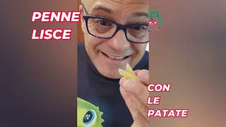 PENNE LISCE con le PATATE solo 2 Ingredienti 2 EURO [upl. by Ahsuat]