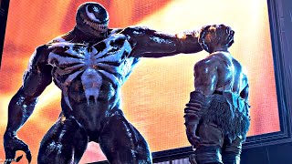 SpiderMan 2 Venom Gameplay vs Kraven Boss Fight PS5 2023 Venom Playable [upl. by Gable]