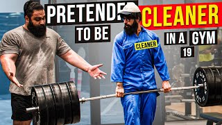 Elite Powerlifter Pretended to be a CLEANER 20  Anatoly GYM PRANK [upl. by Carnes]