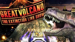 The Great Volcano amp The Extinction Live Show at Dinosaur Planet Bangkok Thailand [upl. by Orian681]