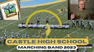 Castle High School Marching Band 2023  JakeMusicMan Reacts [upl. by Azeel998]