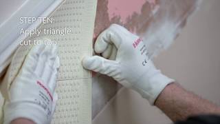 How to Install Lincrusta Dado Panels on a Staircase [upl. by Jedd]