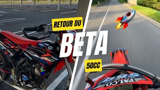 Aller à basicfit en 50cc  Beta supermot [upl. by Alihs234]