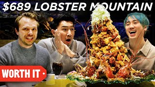 2 Beef Patty Vs 689 Lobster Tower w Simu Liu [upl. by Assilanna]