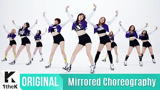 Mirrored TWICE  CHEER UP Choreography1theK Dance Cover Contest [upl. by Nellak]