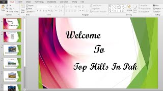 How To Create PowerPoint Presentation Slides For Assignment [upl. by Enilesor]