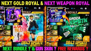 Next Gun amp Bundle Royales 🔥 Free Fire  Next Weapon amp Gold Royale Next Free fire FF Max Royale [upl. by Yurt]