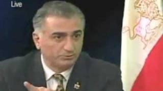 INTERVIEW WITH REZA PAHLAVI AT ANDISHEH TV [upl. by Wiencke]