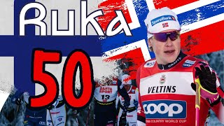 Klæbo sikrer sin 50 sprintseier En maktdemonstrasjon Sprint klassisk finaler  Ruka 2024 [upl. by Hafeenah]