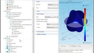 Inductive Heating of a Plate [upl. by Onaled]